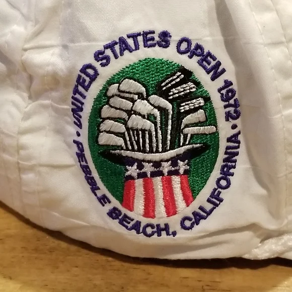 Vintage Pebble Beach US Open 1992 82 Hat Imperial Rope Nylon PGA Golf Made USA